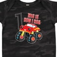 thumbnail image 4 of Inktastic Monster Truck How I Roll 1st Birthday Boys Baby Bodysuit, 4 of 5