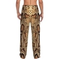 thumbnail image 3 of Snake Skin Pattern Men'S Pajama Pants Soft Sleep Lounge Pants Pjs Bottoms With Pockets Medium, 3 of 6