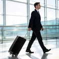 thumbnail image 5 of Unique Bargains High Elasticity Luggage Cover for Suitcases Bags Black Extra Large, 5 of 5