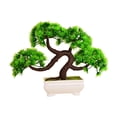 thumbnail image 4 of Tongina 4xArtificial Bonsai Tree Greenery Faux Potted Plant for Home Office Table, 4 of 8