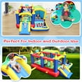thumbnail image 3 of Alvantor 7 in 1 Inflatable Slide Bounce House, 227"X205"X97" Large Bouncy Castle with Blower, Kids Water Park for Backyard, 3 of 9