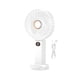 thumbnail image 3 of Mini ventilador portátil de 5 velocidades, ventilador de refrigeración personal, ventilador de escritorio pequeño personal Blanco, 3 of 9