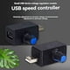 thumbnail image 5 of Módulo de Regulación de Voltaje del Controlador de Velocidad del Ventilador USB 5 V Controlador de Velocidad del Motor Interfaz USB-A Interruptor Control del Disipador de DIY, 5 of 5