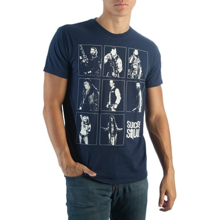 Suicide Squad Men's Navy T-Shirt-Medium