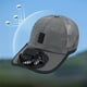 thumbnail image 4 of Sombrero con Ventilador y Visera Recargable Por Usb | Malla de Poliéster | Velocidad Del Viento Ajustable | Ángulo Del Ventilador: 360° | Gris Oscuro | 1 Unidad | Circunferencia: 54-59 Cm | Batería d, 4 of 6