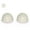 Biscuit, variant on Eljer Color Replacement Plastic Toilet Bolt Caps - Set of 2 - Biscuit