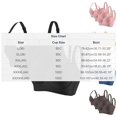 thumbnail image 3 of Xdegoge 2 Pack Full Coverage Bras for Women Plus Size Push Up Seamless Underwire Spaghetti Adjustable Strap Bra Padded with Support Comfortable Plunge Brassiere, 3 of 8