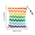 thumbnail image 3 of ACDANC Cloth Wet Dry Bags TPU Reusable for Swimsuits with Daycare Soiled Baby Items Multicolor, 3 of 6