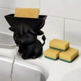 thumbnail image 4 of DAMAI 3D Printed Highland Cattle Sink Sponge Holder, Peeing Scrub Sponge Holder with Drainage, Whimsical Storage Rack for Cute Sponges, Kitchen Sink Storage Organizer Accessory, 4 of 6