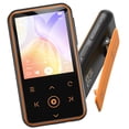 thumbnail image 1 of Reproductor MP3 AGPTEK M2 de 64 GB con clip, Bluetooth 5.3 de 1,8 pulgadas, naranja, 1 of 8
