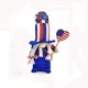 thumbnail image 2 of Figura de gnomo sin rostro con sombrero a rayas para el Día de la Independencia: decoración patriótica para el hogar, fiestas y mesas., 2 of 6