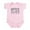 Petal Pink, variant on CafePress - Aptos California Body Suit - Baby Light Bodysuit, Size Newborn - 24 Months
