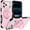 Pink, variant on For iPhone 18 Pro Max Phone Case Magnetic 360° Rotating Holder Drop Protector Cover,Blue,For iPhone 18 Pro Max