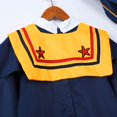 thumbnail image 5 of BloomJoy 2-12T Preschool Graduation Cap Gown Class of 2025 Tassel Set Grad Gift for Kid Toddler Kindergarten Nursery Yellow 9-10 Years Little Kid, 5 of 7