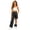 Black, variant on Kids Youth Hiking Cargo Pants, UPF 50+ Quick Dry Convertible Zip Off Pants, Outdoor Camping Pants for Boys Girls