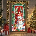 thumbnail image 2 of Qiulaii 2 Pcs Rideau de Porte Festif de Noël, Décoration des Fêtes en Polyester Durable, Rideau de Porte Réutilisable Facile à Installer pour Décoration Saisonnière de Maison et de Magasin 35*73 Po, 2 of 6