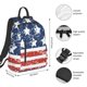 thumbnail image 2 of Fotbe USA Colors Stripes1 Mochila Ligera para Hombres y Mujeres - Duradera y Resistente al Agua, Ideal para Escuela, Trabajo, Viajes y Uso Diario, 2 of 7