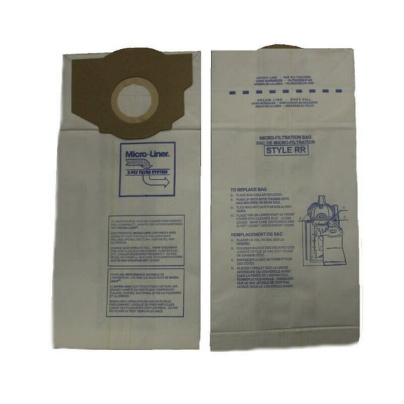 DVC Hoover Style Q Synthetic HEPA Vacuum Cleaner Bags Made in USA [ 36 Bags ]