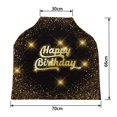 thumbnail image 2 of PKQWTM Happy Birthday Sparkling Confetti Nursing Cover Baby Breastfeeding Infant Feeding Cover Baby Car Seat Cover, 2 of 2