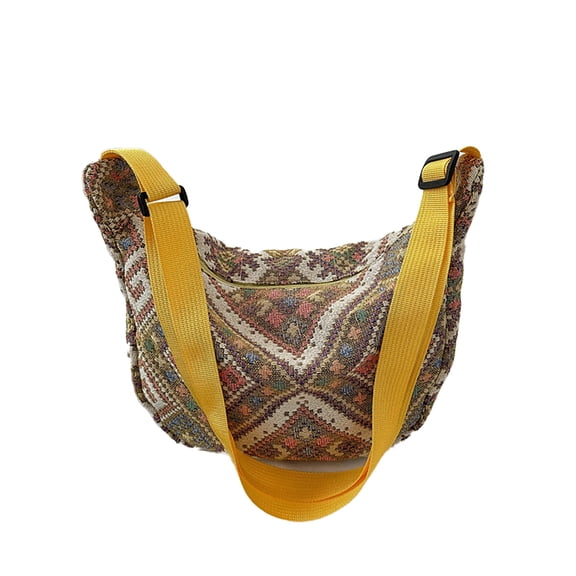 Bohemian Crossbody Bags For Women Vintage Shoulder Tote Ideal Hippie Bag For Travel Vacation & Work