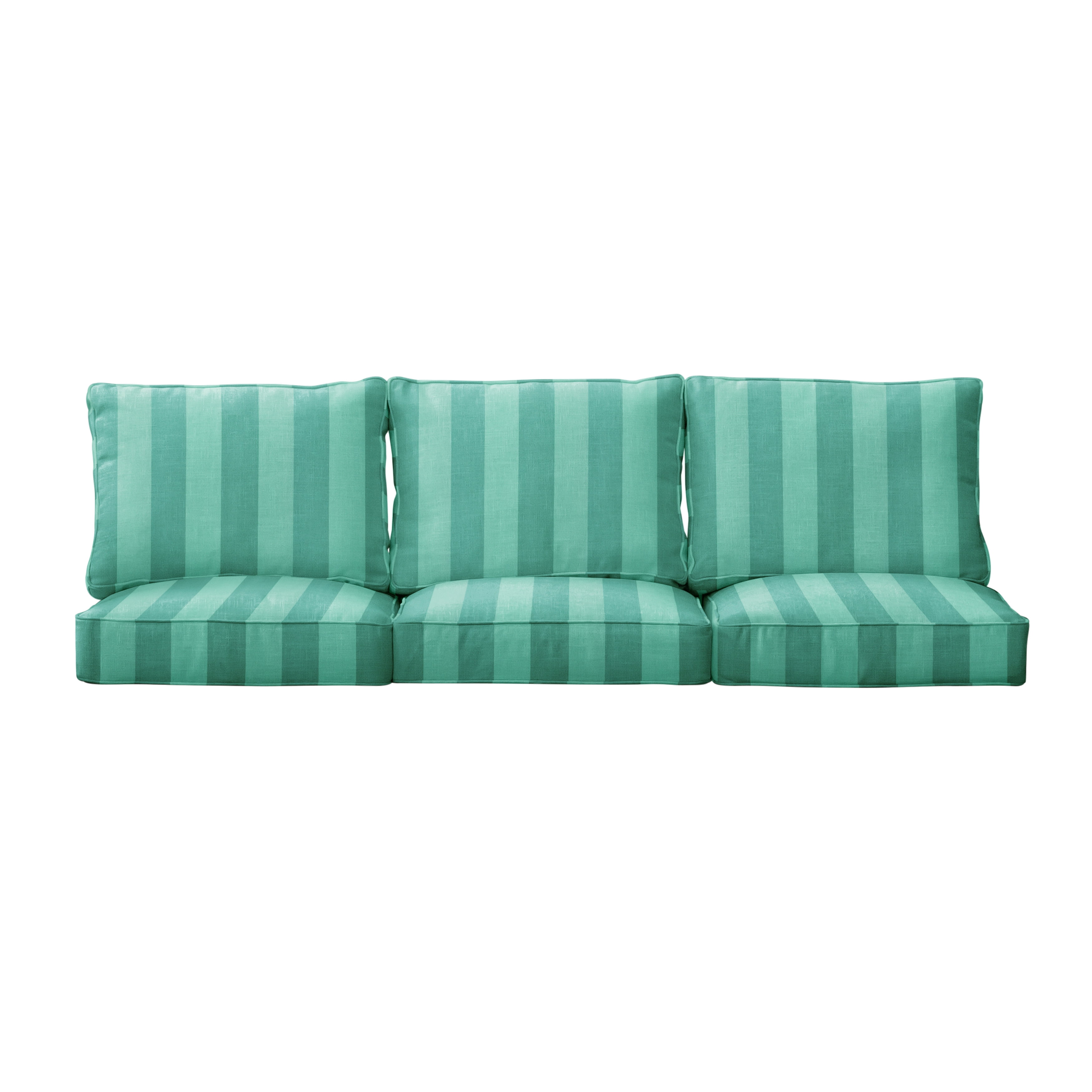Sorra Home Preview Lagoon Indoor/Outdoor Deep Seating Sofa Cushion Set