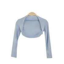 Girl Wrap Dance Sweater Pink Soft Ballet Warm Up Jacket for Leotards Open Front Crop Top Kids