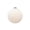 White, variant on Flocked Christmas Tree Ornaments, 1 pcs Shatterproof Christmas Balls for Xmas Trees Decorations for Holiday Party Home Decor