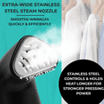 thumbnail image 3 of True & Tidy Portable Vertical Fabric Steamer for Home and Travel, Black, 3 of 7