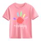 thumbnail image 4 of Camiseta de Vestido de Manga Corta de Niños Moda Lindo Cuello Redondo Impresión Tee Niños Niños Niños Camiseta Tela Suave Y Transpirable Uso Diario Casual, 4 of 8