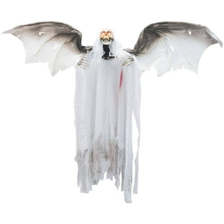 Animated Flying Winged Reaper Halloween Decoration