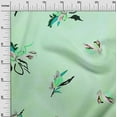 thumbnail image 3 of oneOone Polyester Spandex Light Green Fabric Floral & Dress Material Fabric Print Fabric By The Yard 56 Inch Wide-F8, 3 of 6