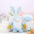 thumbnail image 2 of deals of the day clearance Gnome Easter Decorations, Easter Bunny Gnomes Ornaments, Bunny Easter Gnomes For -Table Decoration, 2 of 3
