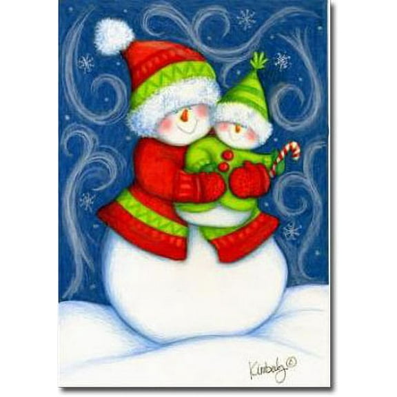 Snowbaby Toland Art Banner