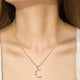 thumbnail image 3 of Collar Letra Inicial Collares Alfabeto para Mujeres y Plata Letra Inicial para Mujeres Niñas Collar Collar Colgante Collares y Colgantes, 3 of 3