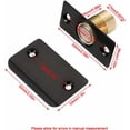 thumbnail image 2 of 2PCS Closet Door Magnetic Catch with Fastening Screws, Heavy-Duty Ball Catch Replacement Latch for Invisible Closet, Gate, and Pantry Doors (Gold), 2 of 7