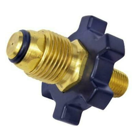 

4PK 9/16 LH x Pol Male Nut & Pigtail With Restricted Flow