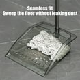 thumbnail image 6 of InsCrazy Broom and Dustpan Set Dustpan Set Transparent Soft Bristle Whisk-room Dustpan Combo Set for Indoor and Outdoor for Office, Home, Hotel, Bar, Kitchen, Lobby, Floor 35 inches, 6 of 6