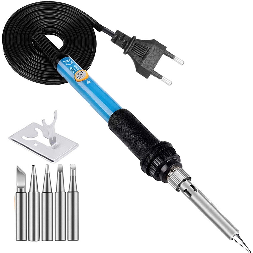 SREMTCH Soldering Iron Kit Electric 60W Adjustable Temp Soldering Gun