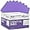 Lavender, variant on Pruvade Dental Bibs - 1000 Pack Adult Disposable Bibs for Dentist, Eating, Tattooing - 13" x 18" - 3-Ply Waterproof Medical Sheets for Piercing, Tattoo Table, Nail Techs, Patient Hygiene-Yellow