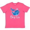 thumbnail image 3 of Inktastic Big Sis Whale Girls Sister Youth T-Shirt, 3 of 5