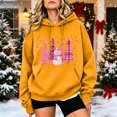 thumbnail image 2 of Zynoxe Womens Ugly Christmas Sweatshirt with Kangaroo Pocket Realxed Long Sleeve Print Pullover Hoodie Drawstring Hooded Sweatshirt for Women L, 2 of 6