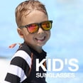 thumbnail image 2 of Gafas de Sol Polarizadas de Caucho para Niños RIVBOS, Edad 3-10, Modelo RBK004-2, 2 of 6