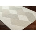 thumbnail image 3 of Hauteloom Almas Living Room, Bedroom Area Rug - Farmhouse - Modern Abstract Geometric Carpet - High Pile - Brown, Gray, Beige, Cream - 6'7" x 9'6", 3 of 3