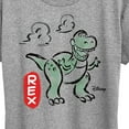 thumbnail image 3 of Toy Story - Doodle Rex Graphic - Women's Short Sleeve Graphic T-Shirt, 3 of 5