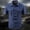 Dark Blue, variant on Men's Short Sleeve Tactical Button Down Shirt Quick-Dry Utility Pocket Work Shirt