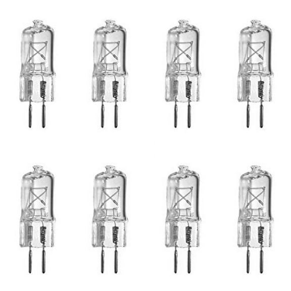 (8)-Bulbs Anyray Replacement Bulb for Candle Warmer lamp Halogen 35 Watt (2-Pins) 120 Volts 35W