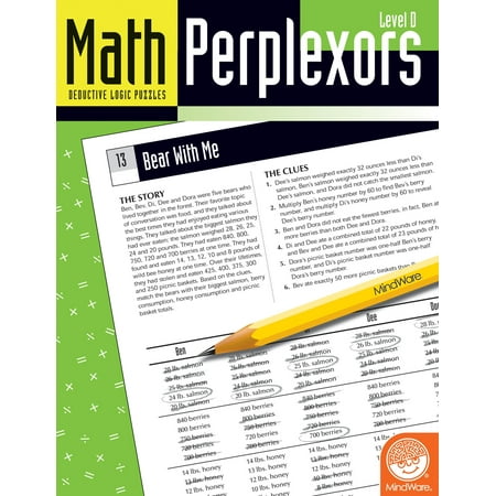 MindWare Math Perplexors: Level D, Ages 12 Years and Up