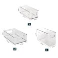 thumbnail image 5 of Refrigerator Food Storage Container Refrigerator Organizer Bins Stackable Fridge Food Storage Box with Hand Kitchen Accessories (S), 5 of 7