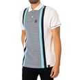 thumbnail image 2 of Trojan Knitted Cotton Pattern Polo Shirt, Beige, 2 of 5