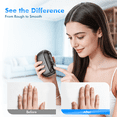 thumbnail image 3 of ILAVYO Electric Nail Clippers & Polisher with LED Light, Dual Speed, Rechargeable Nail Trimmer with Debris Storage & Magnetic Cover, for Seniors, Adults（Black）, 3 of 9